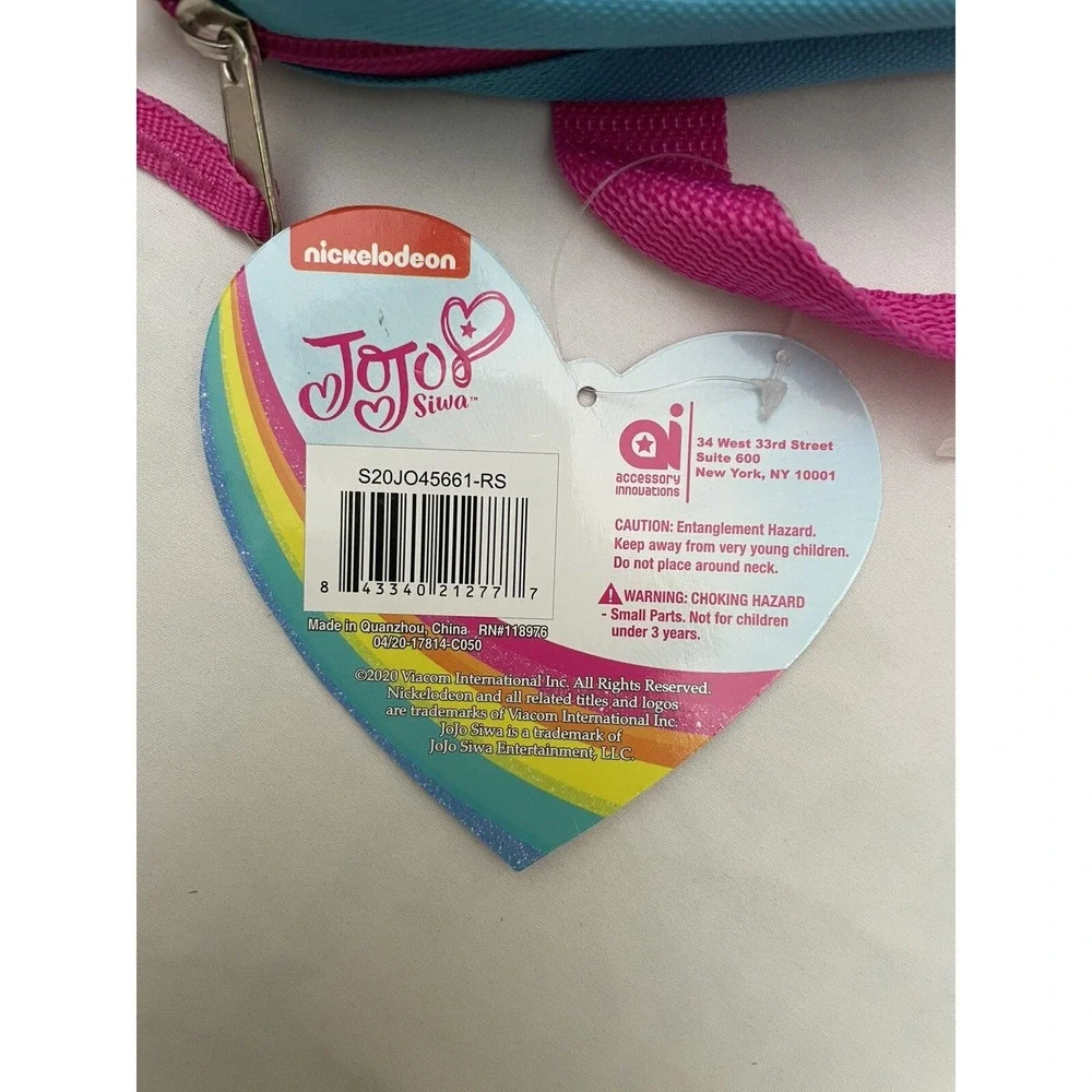 NEW JOJO SIWA by Nickelodeon Kids Pink / Blue  12